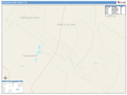 Manassas Park County Digital Map Color Cast Style